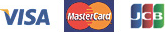 VISA MasterCard JCB